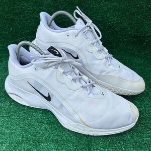 Size 14 Nike Air Max Volley White Black Mens Volleyball Shoes CU4274-100